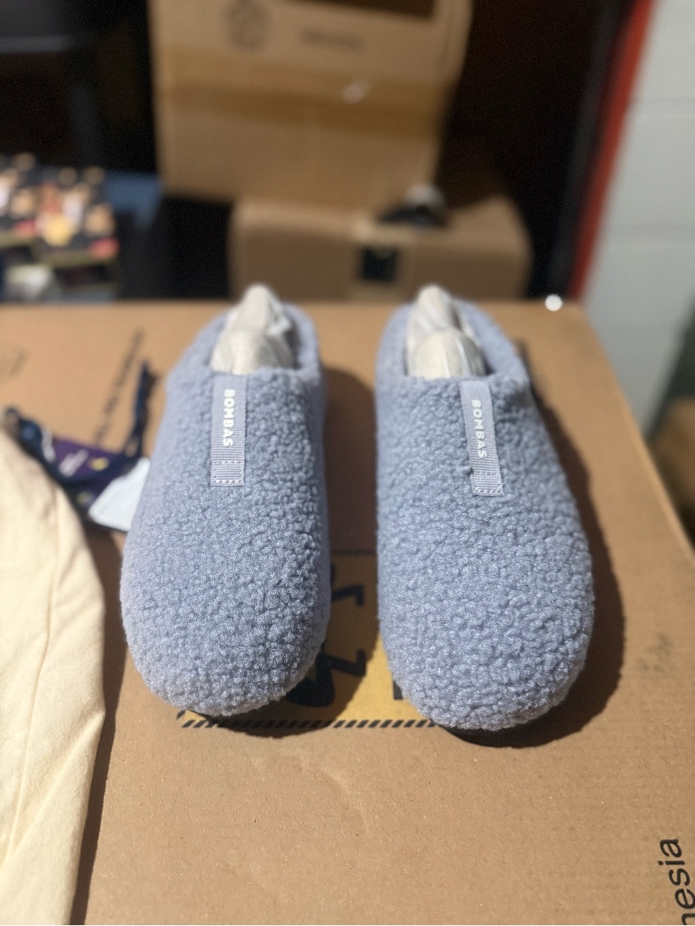 NWT Bombas Women’s Sunday Slipper - Nimbus Grey Size 5